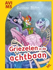 Omslag van Griezelen in de achtbaan