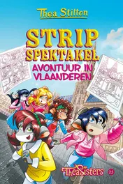 Omslag van Stripspektakel - Avontuur in Vlaanderen