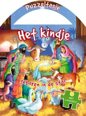 Omslag van Het kindje geboren in de stal