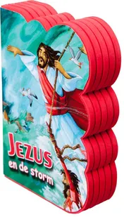 Omslag van Jezus en de storm