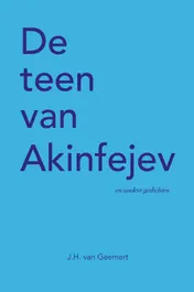 Omslag van De teen van Akinfejev