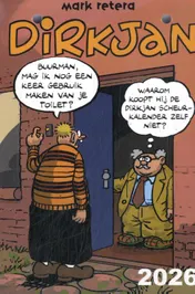 Omslag van Dirkjan scheurkalender 2026