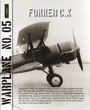 Omslag van Fokker C.X