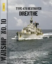 Omslag van Type 47B destroyer Drenthe