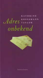 Omslag van Adres onbekend