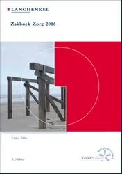 Omslag van Zakboek Zorg 2016