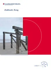 Omslag van Zakboek zorg 2018