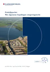 Omslag van Praktijkpocket Wet algemene bepalingen omgevingsrecht