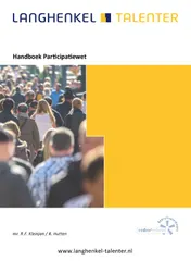 Omslag van Handboek Participatiewet