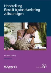 Omslag van Handreiking Besluit bijstandsverlening zelfstandigen