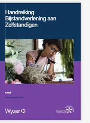 Omslag van Handreiking Bijstandverlening aan Zelfstandigen