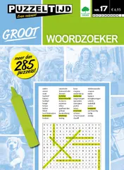 Omslag van Woordzoeker serie Groot 17 en 18