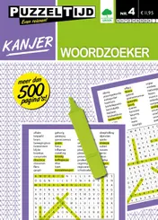 Omslag van Puzzeltijd Kanjer woordzoeker 4