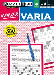 Omslag van Kanjer Varia Puzzeltijd