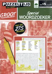 Omslag van Puzzeltijd Woordzoeker Special pakket 15-16