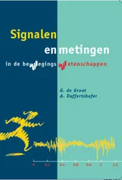 Omslag van Signalen en metingen in de bewegingswetenschappen