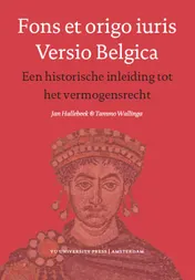 Omslag van Fons et origo iuris Versio Belgica