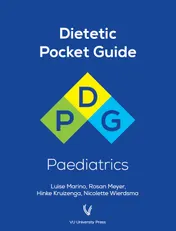 Omslag van Dietetic Pocket Guide Paediatrics