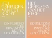 Omslag van Het geheugen van het recht deel 1 en 2 (set)