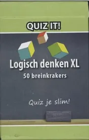 Omslag van QUIZ IT - Logisch denken XL