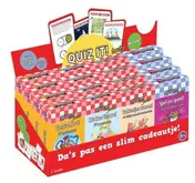 Omslag van Quiz it Junior displaydoos 4x4 titels