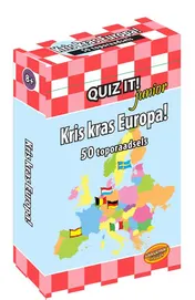 Omslag van Quiz it junior Kris kras Europa!