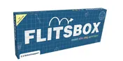 Omslag van FlitsBox (set beschrijfbare kaarten en uitwisbare stift blauw)