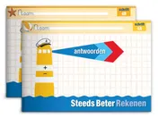 Omslag van Steeds beter rekenen - groep 4 antw, 1+1ex