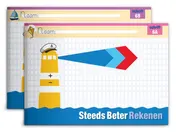 Omslag van Steeds beter rekenen - groep 6 A/B, 1+1ex