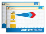 Omslag van Steeds beter rekenen - groep 7 A/B, 1+1ex