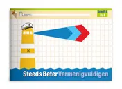 Omslag van Steeds beter vermenigvuldigen - bouwsteen 3x4
