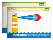 Omslag van Steeds beter vermenigvuldigen - antw, 1+1ex