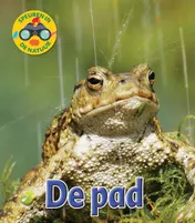 Omslag van De pad, Speuren in de natuur