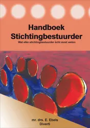 Omslag van Handboek Stichting bestuurder