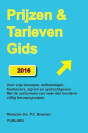 Omslag van Prijzen & Tarievengids 2016