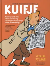 Omslag van Kuifje Hommage-album (special 77 jaar)