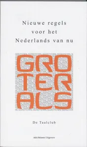 Omslag van Groter als