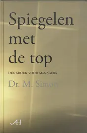 Omslag van Spiegelen met de top