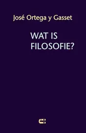 Omslag van Wat is filosofie?