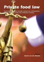 Omslag van Private food law