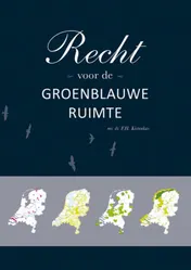 Omslag van Recht voor de groenblauwe ruimte