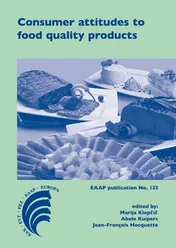 Omslag van Consumer attitudes to food quality products