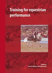 Omslag van Training for equestrian performance