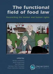 Omslag van The functional field of food law