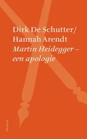 Omslag van Martin Heidegger – een apologie