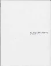 Omslag van Places & Persons