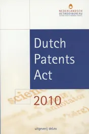Omslag van Renewed Dutch patents act