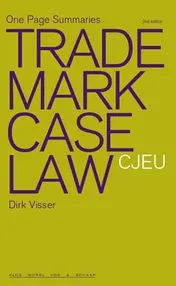 Omslag van Trademark case law CJEU