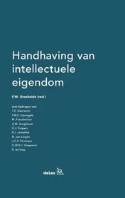 Omslag van Handhaving van intellectuele eigendom