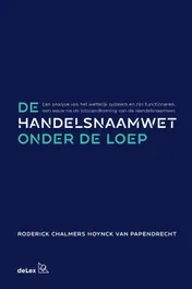 Omslag van De handelsnaamwet onder de loep